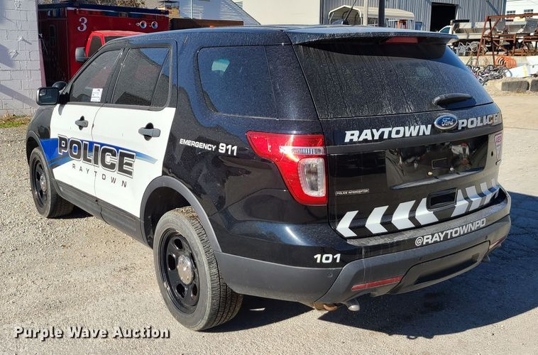 image for item DJ1611 2015 Ford Explorer Police Interceptor  SUV