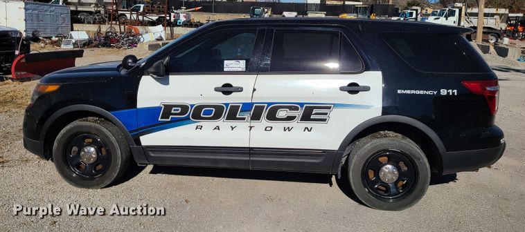 image for item DJ1611 2015 Ford Explorer Police Interceptor  SUV