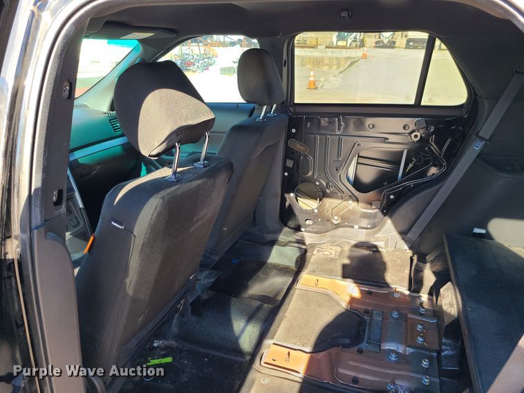 image for item DJ1611 2015 Ford Explorer Police Interceptor  SUV