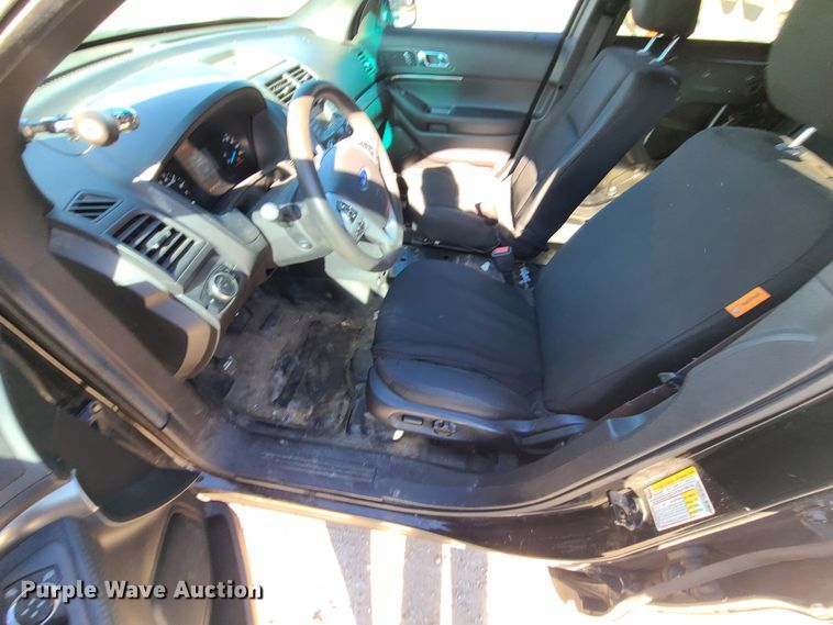 image for item DJ1611 2015 Ford Explorer Police Interceptor  SUV