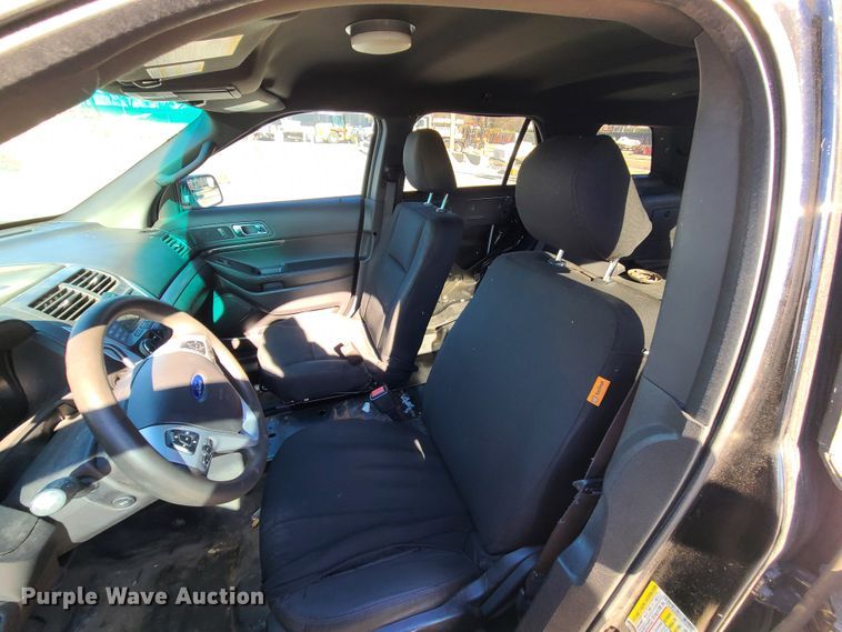 image for item DJ1611 2015 Ford Explorer Police Interceptor  SUV