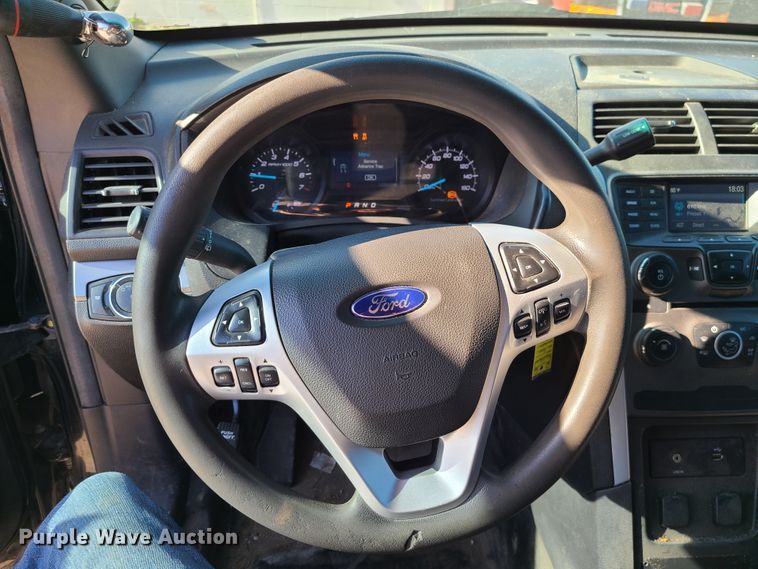 image for item DJ1611 2015 Ford Explorer Police Interceptor  SUV