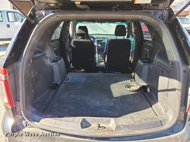 image for item DJ1611 2015 Ford Explorer Police Interceptor  SUV