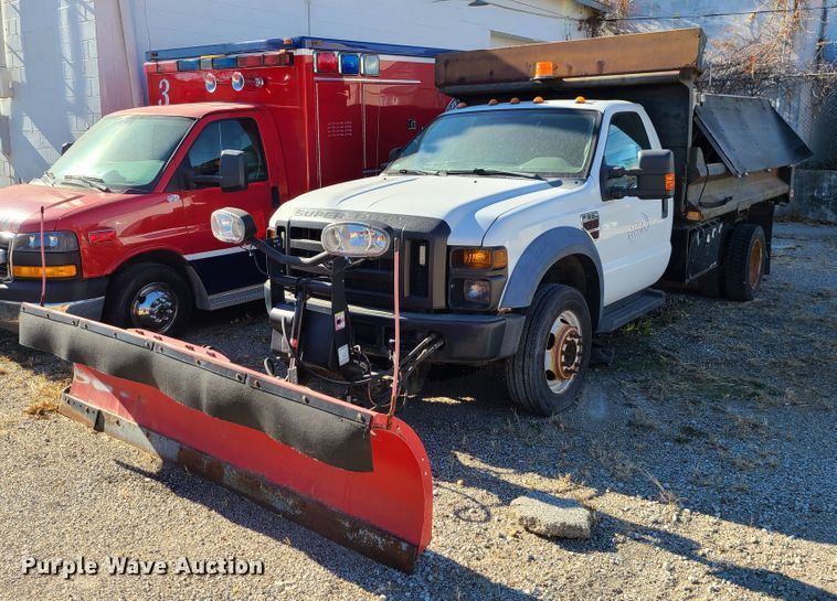 image for item DJ1612 2009 Ford F550 Super Duty  dump truck
