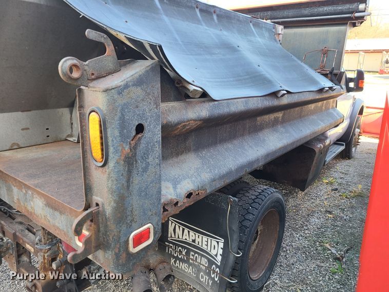 image for item DJ1612 2009 Ford F550 Super Duty  dump truck