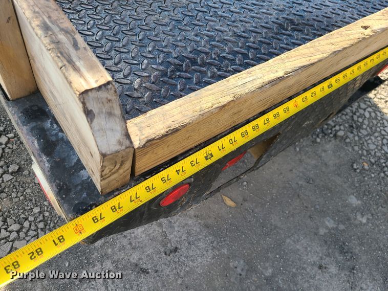 image for item DJ1614 2013 Ford F150  SuperCrew flatbed pickup truck