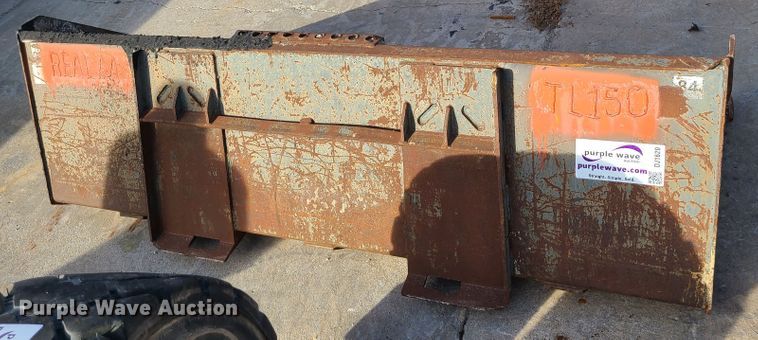 image for item DJ1620 84"W skid steer bucket