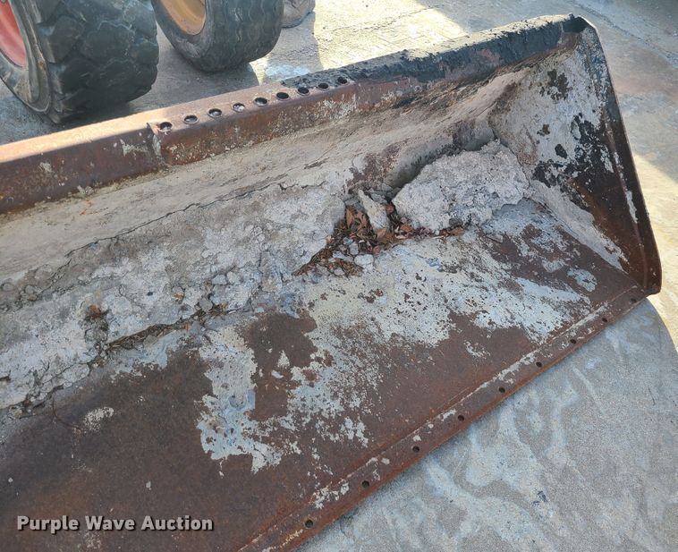 image for item DJ1620 84"W skid steer bucket