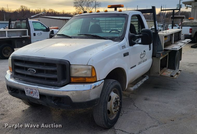 image for item DJ1627 2000 Ford F550 Super Duty  flatbed truck