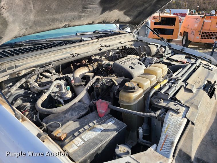 image for item DJ1629 2000 Ford F550 Super Duty  flatbed truck