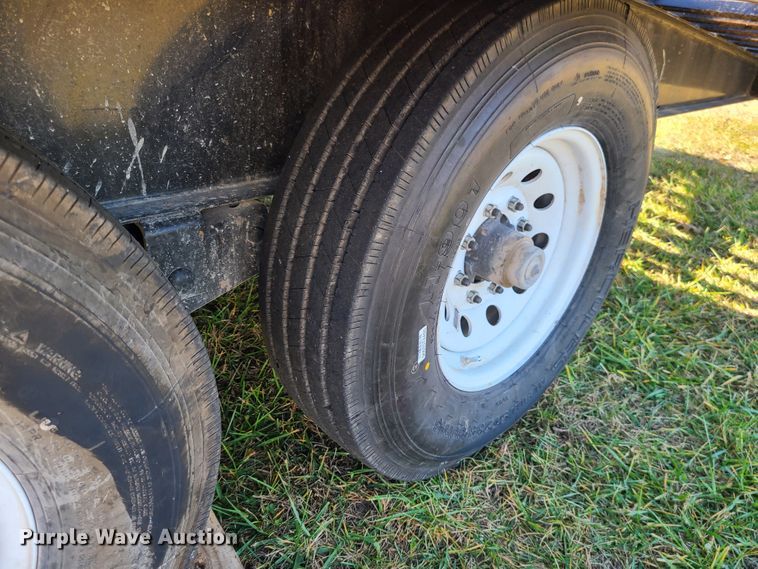 image for item DJ1638 2013 C&C  equipment trailer