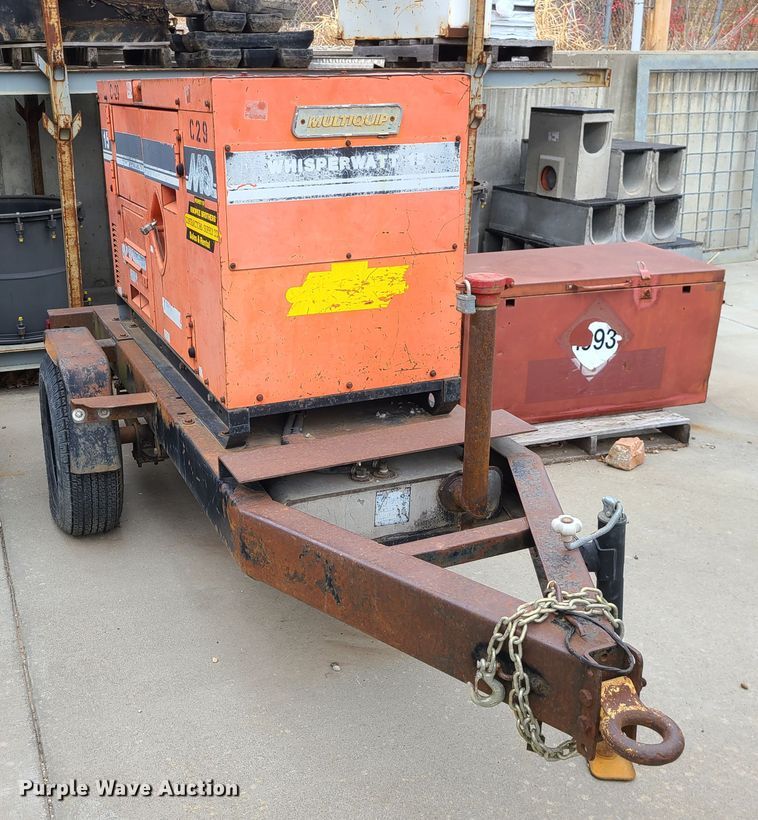 image for item DJ1679 Multiquip  generator