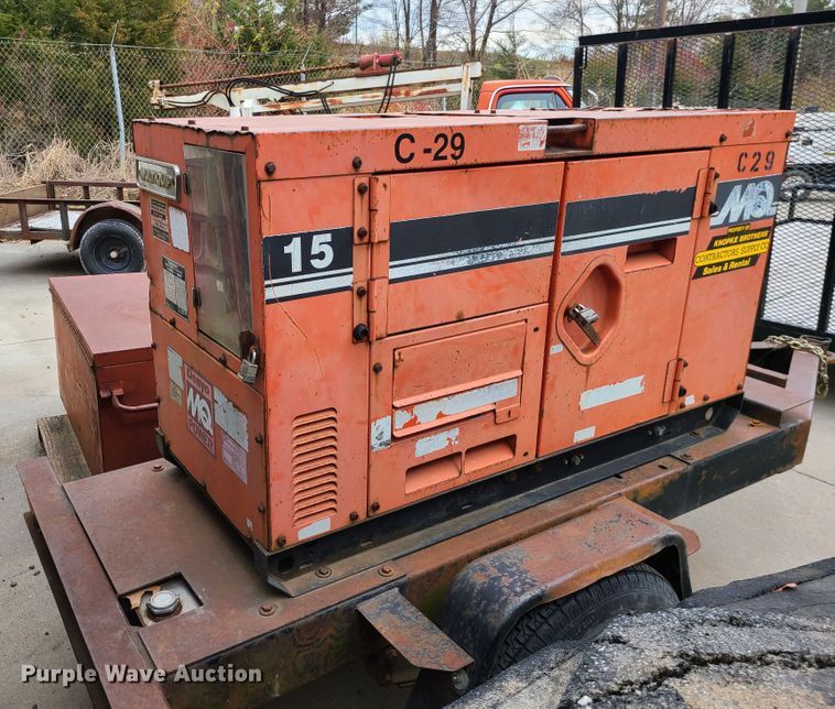 image for item DJ1679 Multiquip  generator