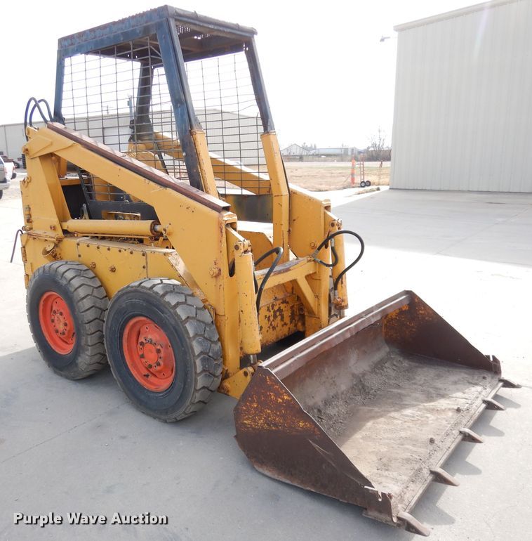 image for item DK3233 Case 1737  skid steer loader
