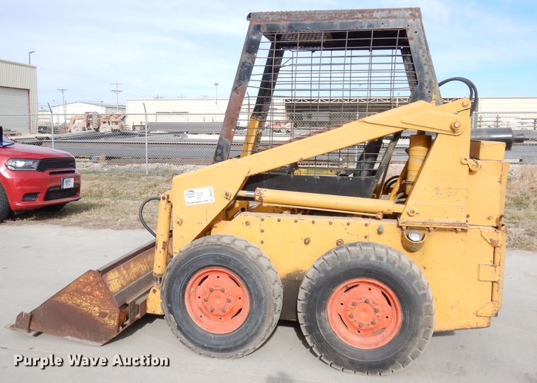 image for item DK3233 Case 1737  skid steer loader