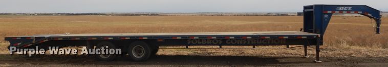 image for item DK3281 2018 DCT  equipment trailer