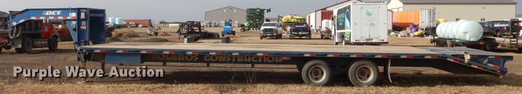 image for item DK3281 2018 DCT  equipment trailer