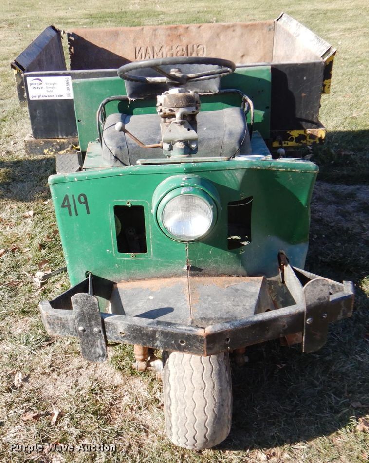 image for item DK8698 Cushman Truckster  utility vehicle