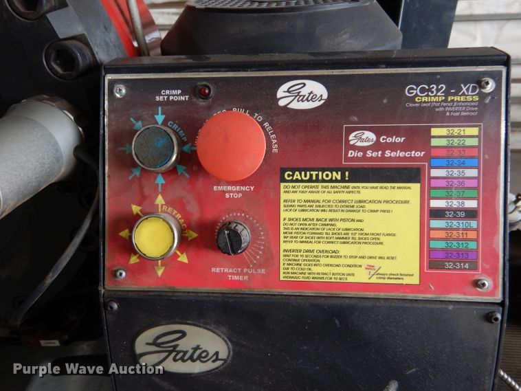 image for item DL3497 2005 Gates GC32-XD  hose crimper