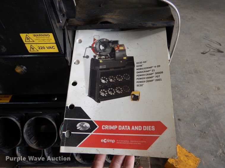 image for item DL3497 2005 Gates GC32-XD  hose crimper