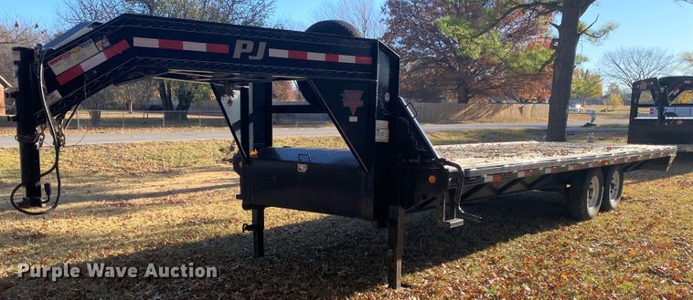 image for item DL6774 2013 PJ Trailer FS252  equipment trailer