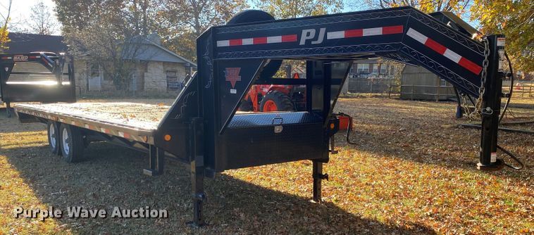 image for item DL6774 2013 PJ Trailer FS252  equipment trailer