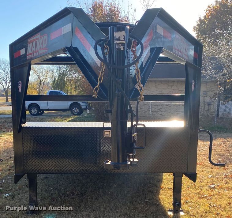 image for item DL6775 2020 Maxey  equipment trailer