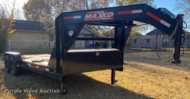 image for item DL6775 2020 Maxey  equipment trailer