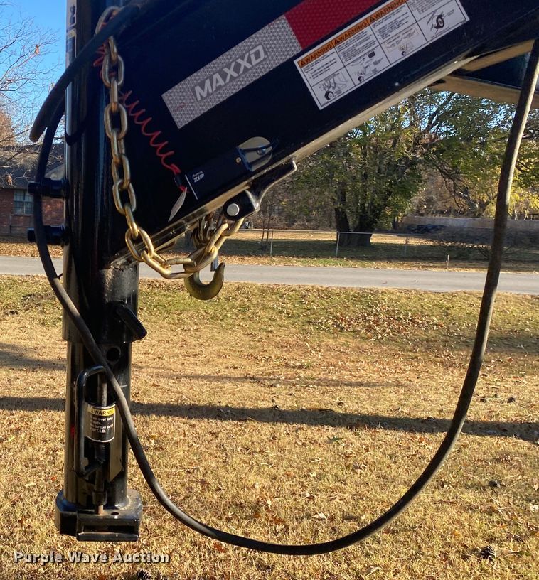 image for item DL6775 2020 Maxey  equipment trailer