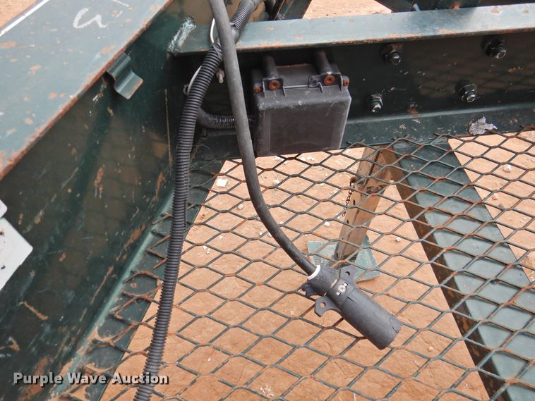 image for item DM8996 2013 Big Tex 100A-12  utility trailer with pressure washer