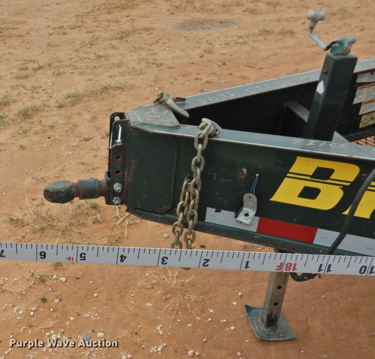 image for item DM8996 2013 Big Tex 100A-12  utility trailer with pressure washer