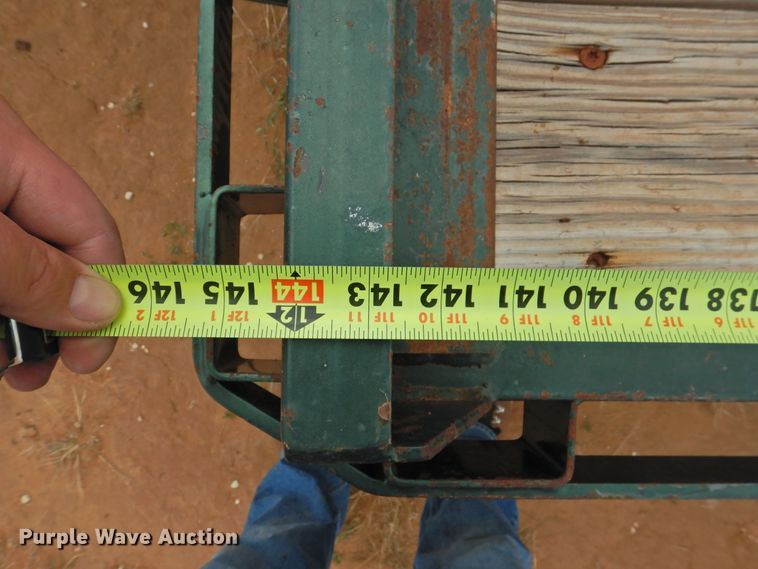 image for item DM8996 2013 Big Tex 100A-12  utility trailer with pressure washer