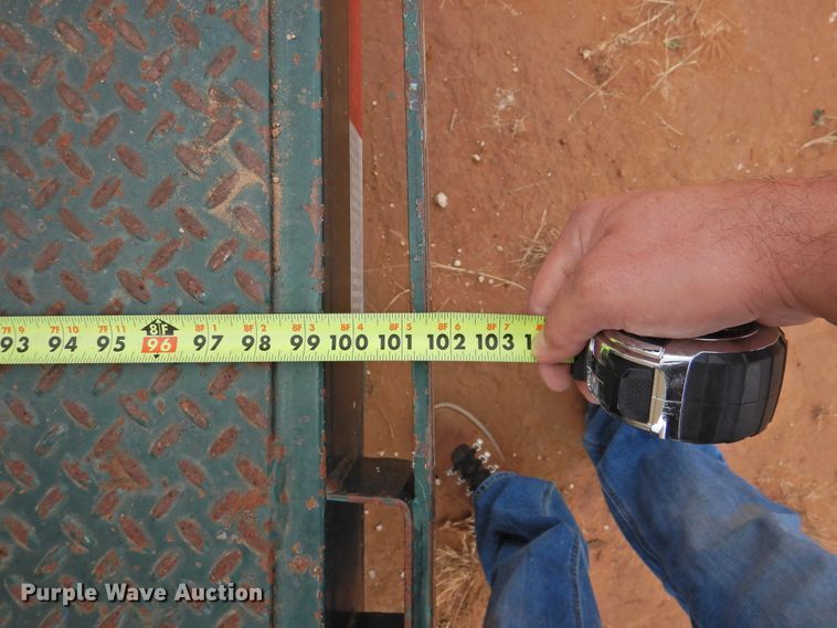 image for item DM8996 2013 Big Tex 100A-12  utility trailer with pressure washer