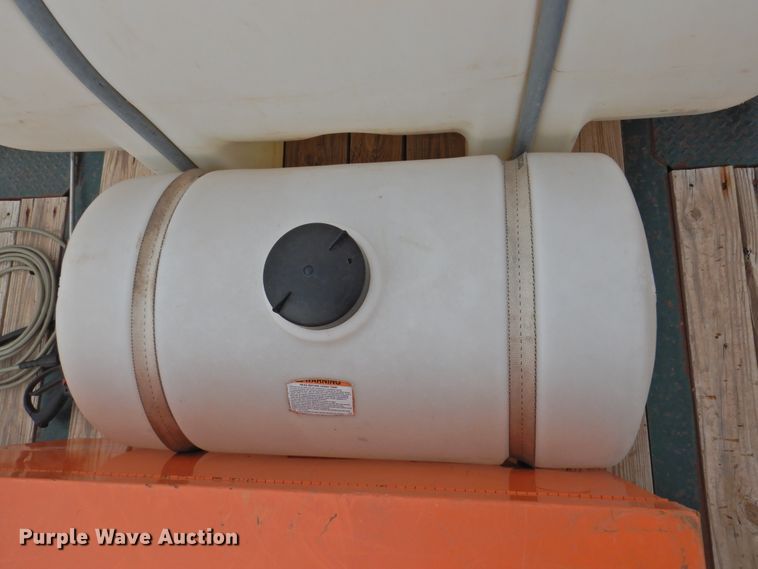 image for item DM8996 2013 Big Tex 100A-12  utility trailer with pressure washer