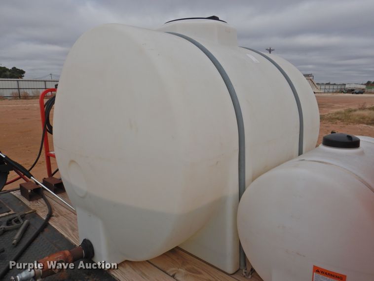 image for item DM8996 2013 Big Tex 100A-12  utility trailer with pressure washer