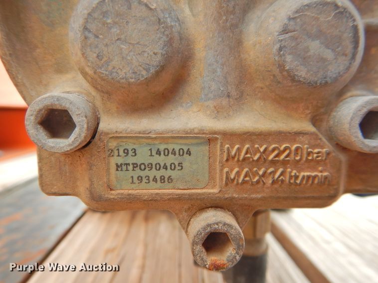 image for item DM8996 2013 Big Tex 100A-12  utility trailer with pressure washer