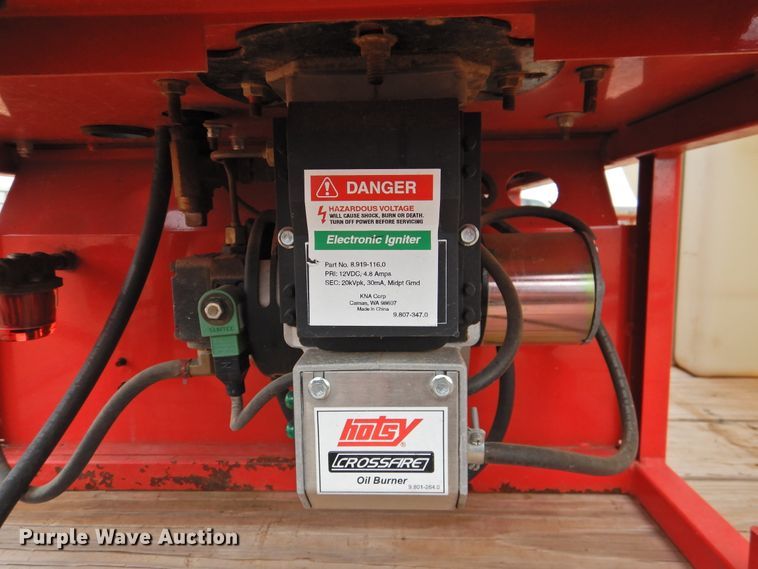 image for item DM8996 2013 Big Tex 100A-12  utility trailer with pressure washer