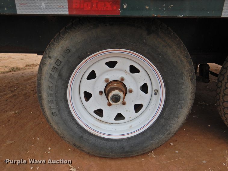 image for item DM8996 2013 Big Tex 100A-12  utility trailer with pressure washer