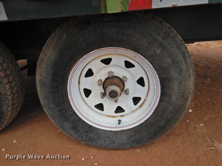 image for item DM8996 2013 Big Tex 100A-12  utility trailer with pressure washer