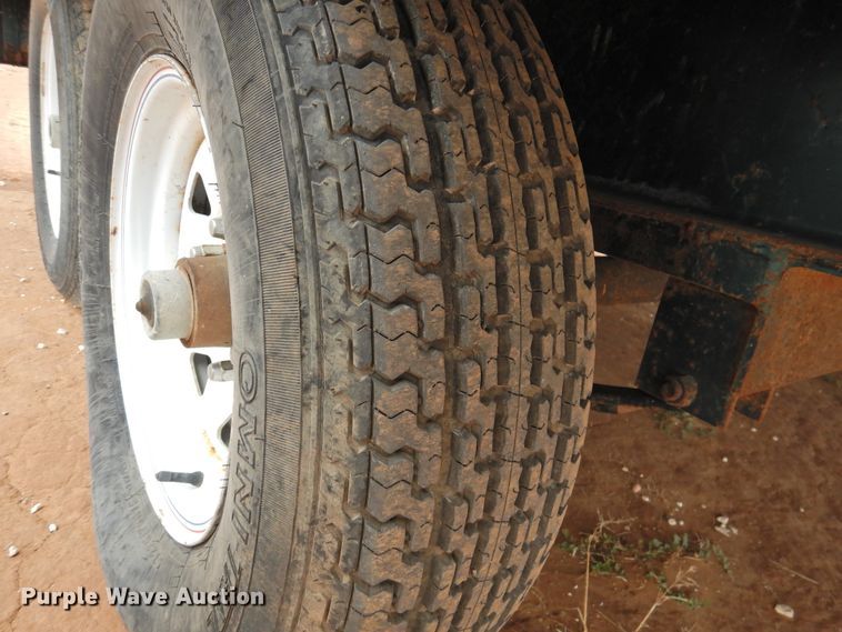 image for item DM8996 2013 Big Tex 100A-12  utility trailer with pressure washer