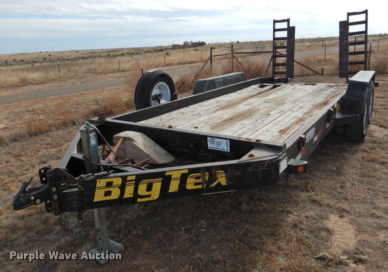 image for item DN0077 2014 Big Tex 12EQ-18  equipment trailer