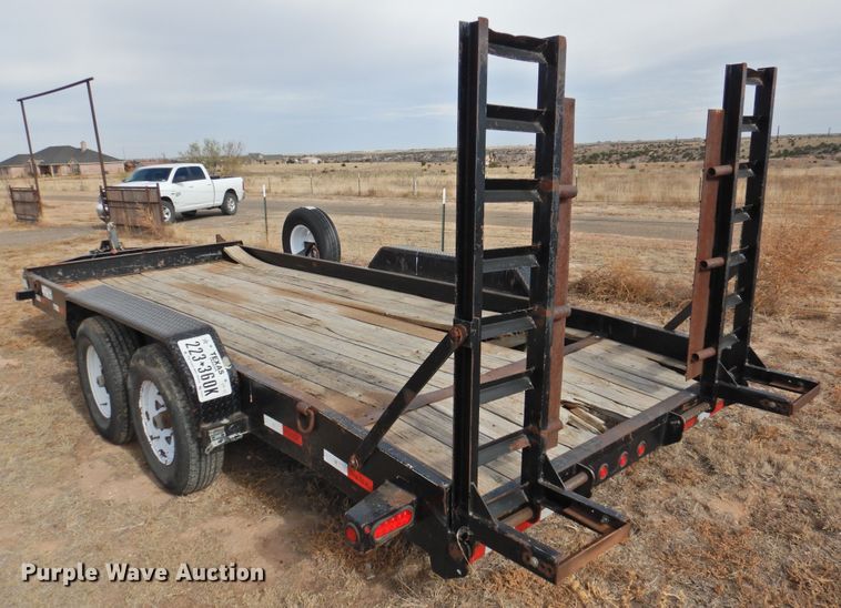 image for item DN0077 2014 Big Tex 12EQ-18  equipment trailer