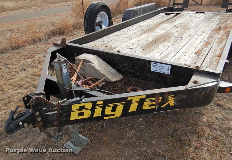 image for item DN0077 2014 Big Tex 12EQ-18  equipment trailer