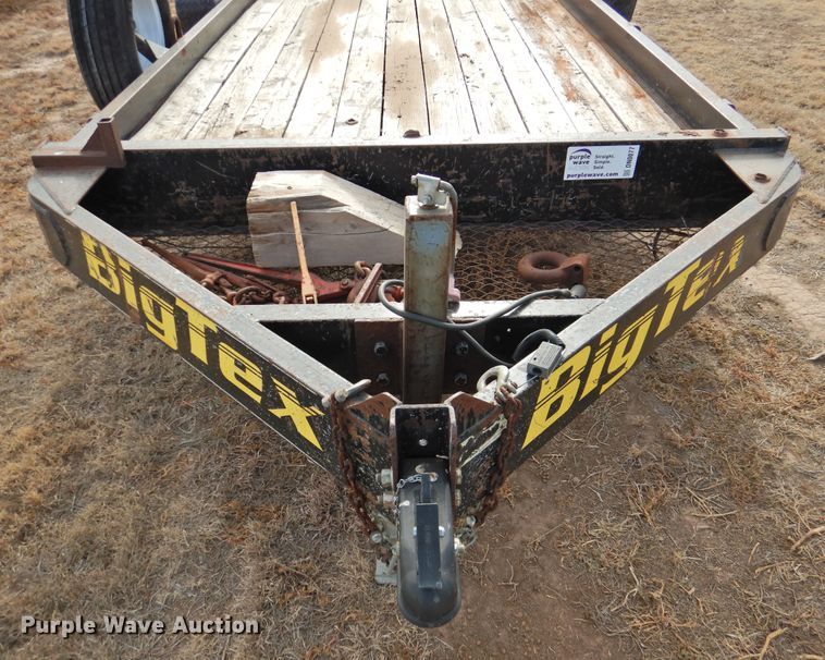 image for item DN0077 2014 Big Tex 12EQ-18  equipment trailer