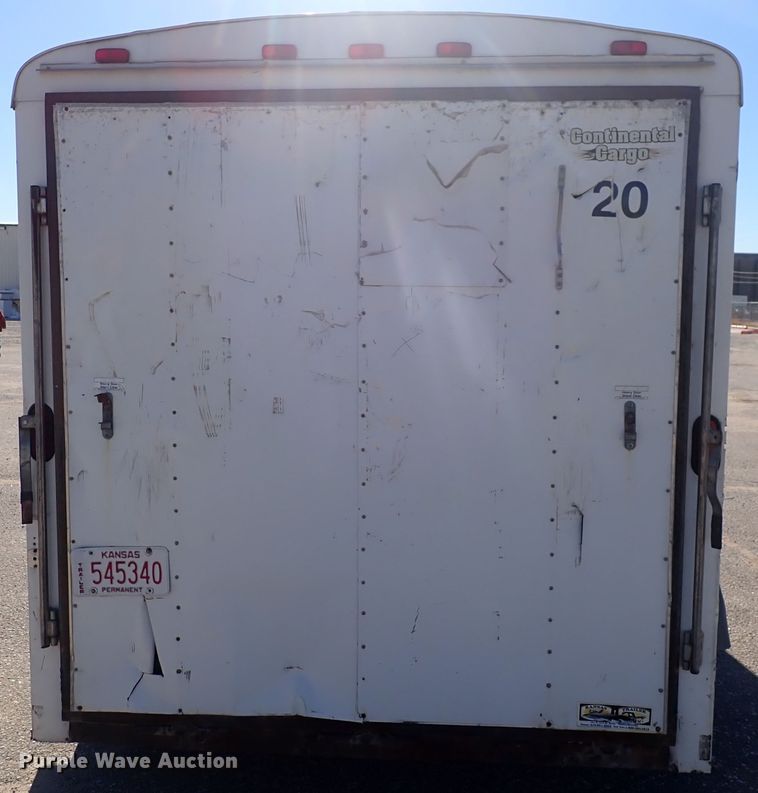image for item DN2393 2005 Continental Cargo  enclosed cargo trailer
