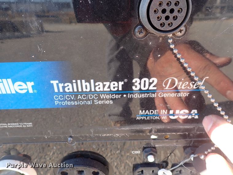 image for item DN2394 Miller Trailblazer 302  welder/generator