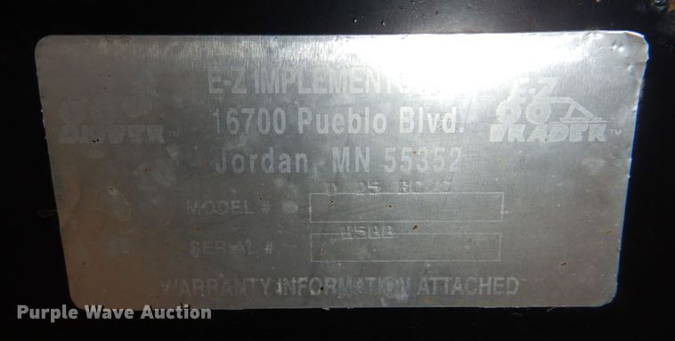 image for item DN2500 E-Z Digger 26"W skid steer utility spade