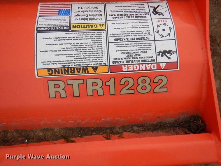image for item DN2503 Land Pride RTR1282  rototiller
