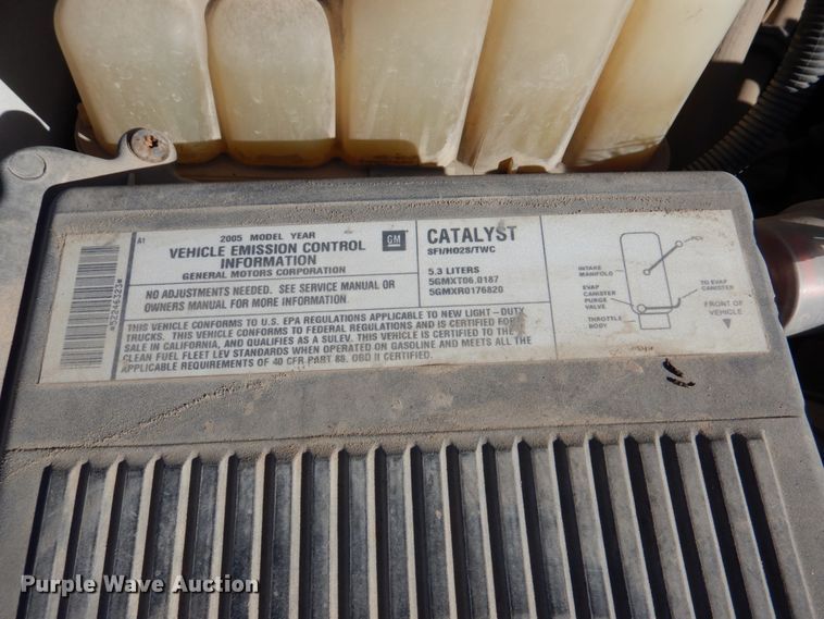 image for item DN2518 2005 Chevrolet Silverado 1500  Ext. Cab pickup truck