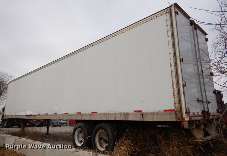 image for item DN2545 1988 Fruehauf  dry van trailer